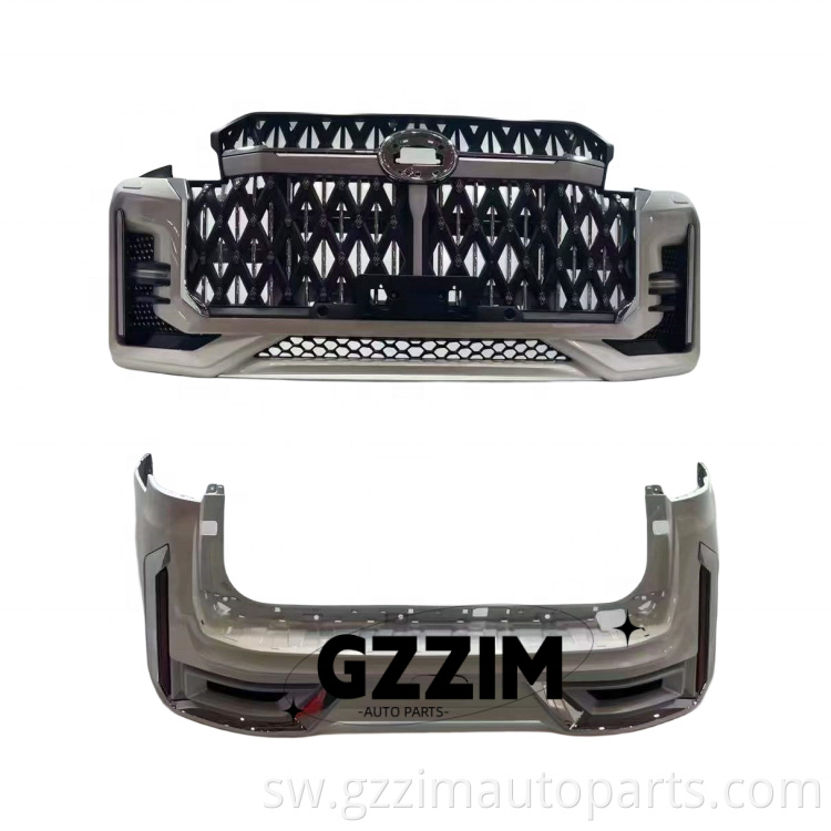 Mbele mpya ya kuwasili na nyuma ya mwili wa kit kwa Land Cruiser LC300 LC300-Max